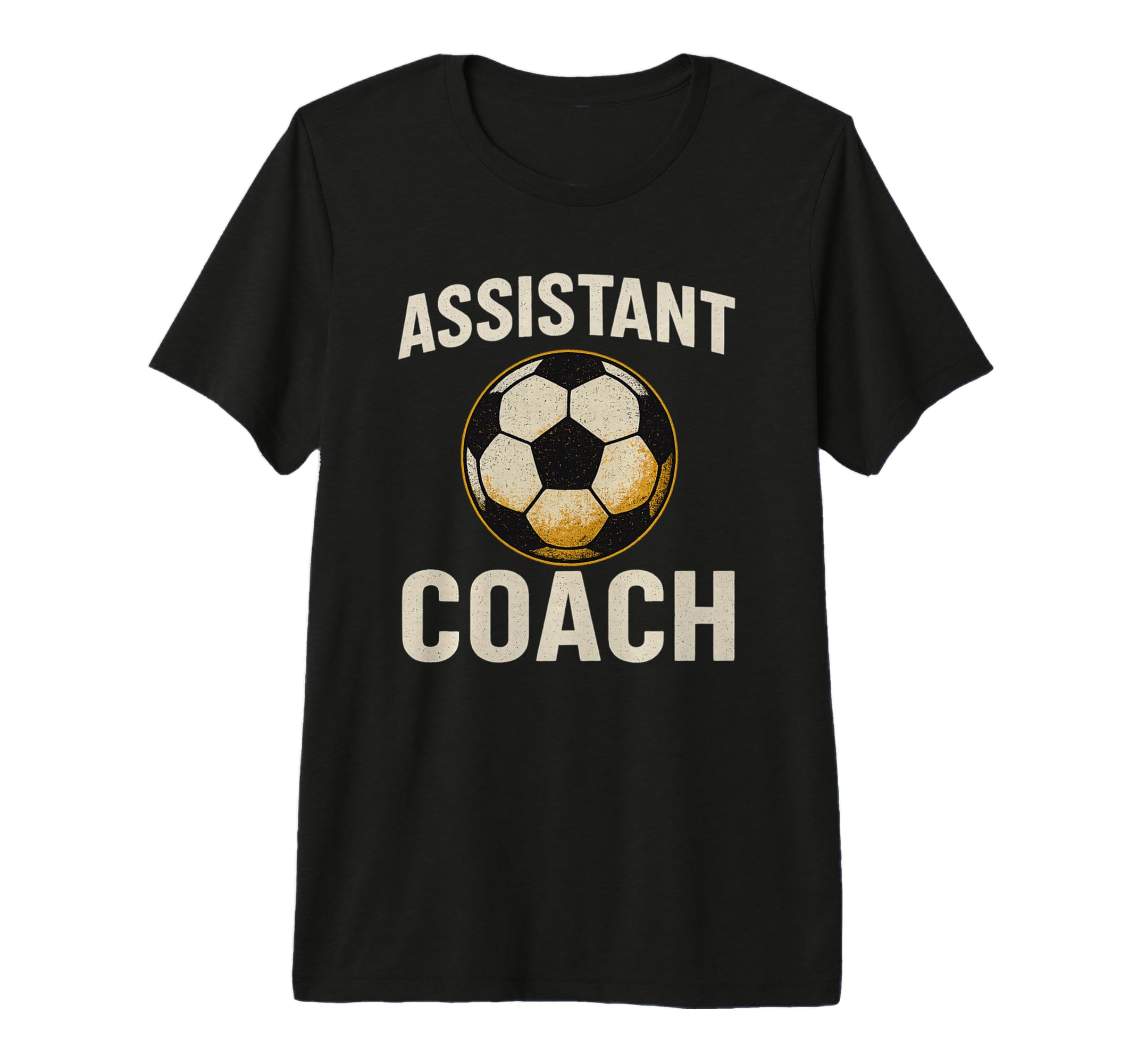 Assistant Soccer Coach Distressed T-Shirt - Streetwear Style for Adults - T-Shirt, Sweatshirt, Hoodie