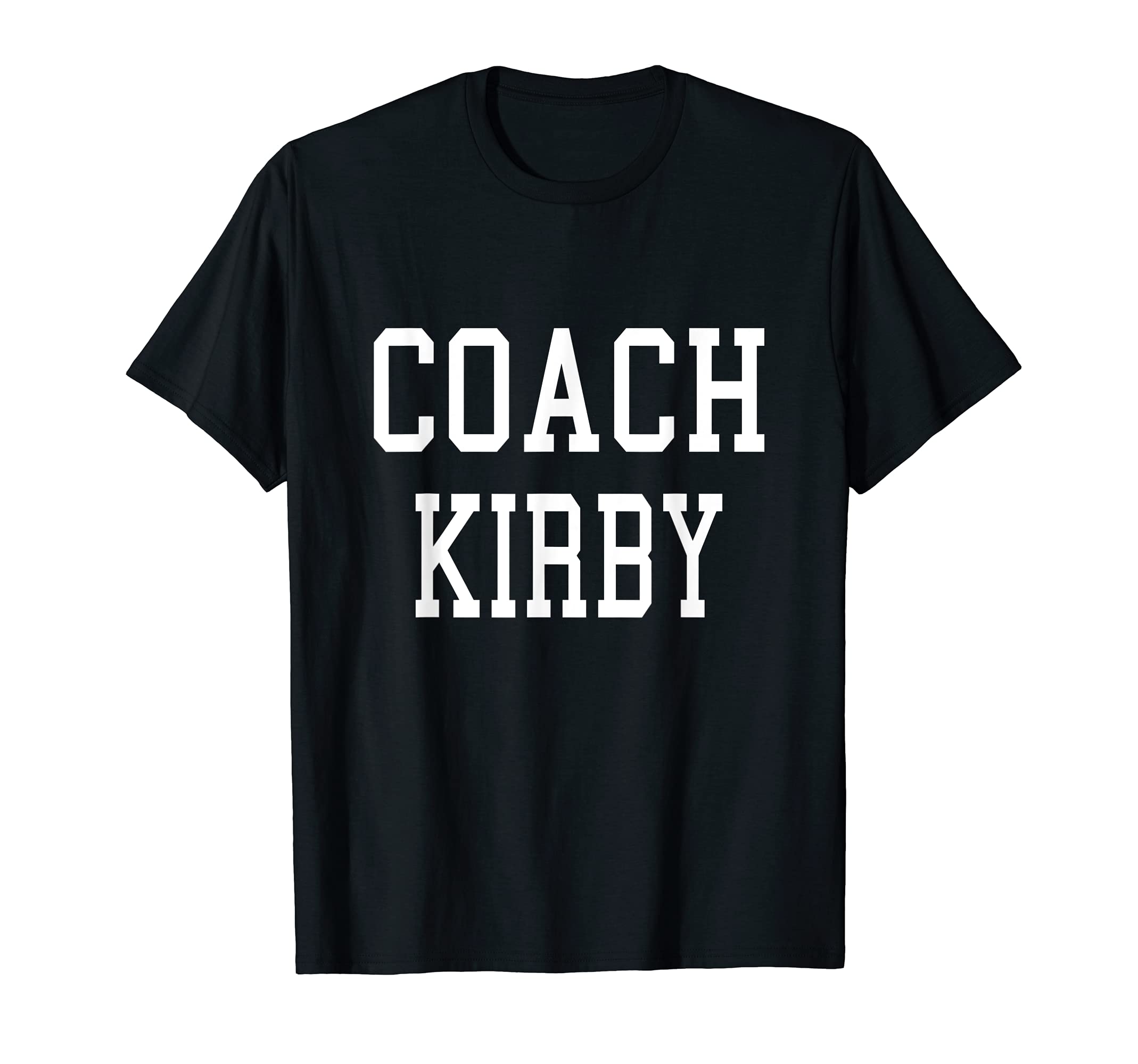 Coach Kirby Custom Football Soccer T-Shirt - Minimalist Print Unisex - T-Shirt, Sweatshirt, Hoodie