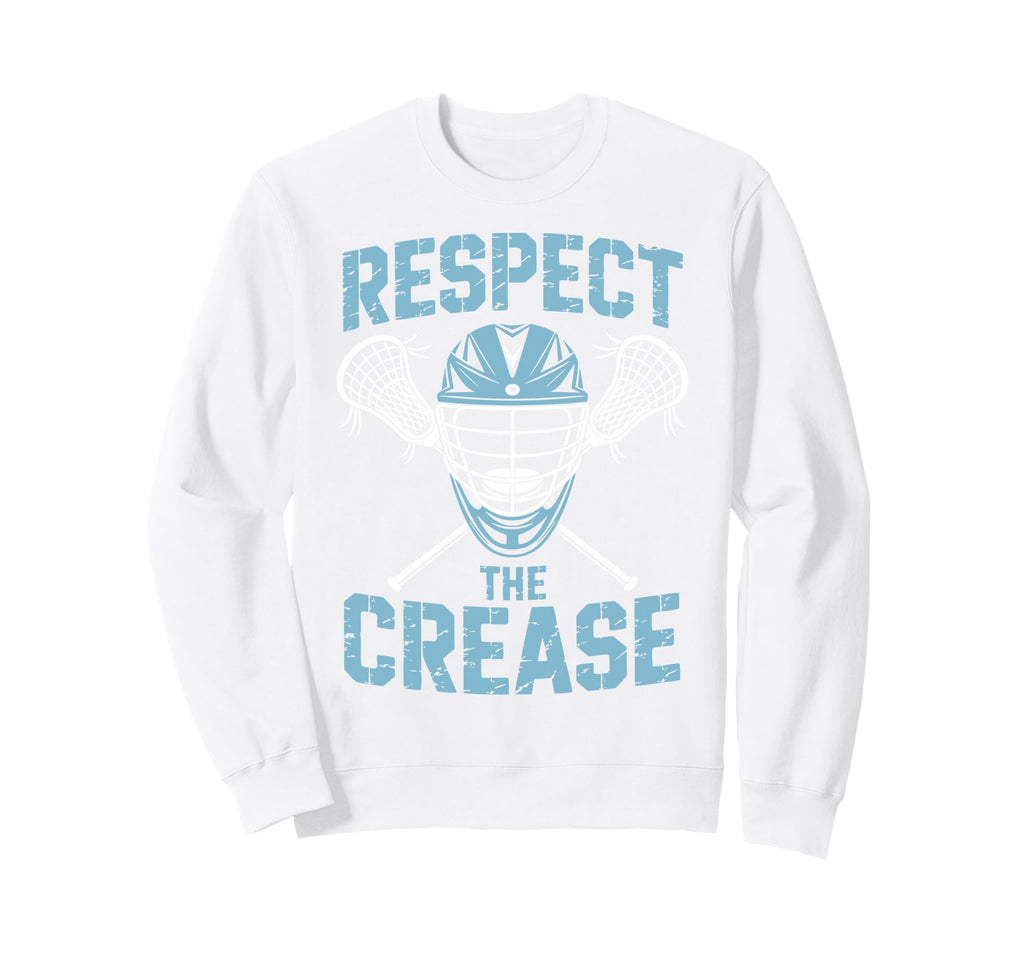 Lacrosse Goalie Crease Lax Goalkeeper Sweatshirt - Graphic Print Unisex - T-Shirt, Sweatshirt, Hoodie