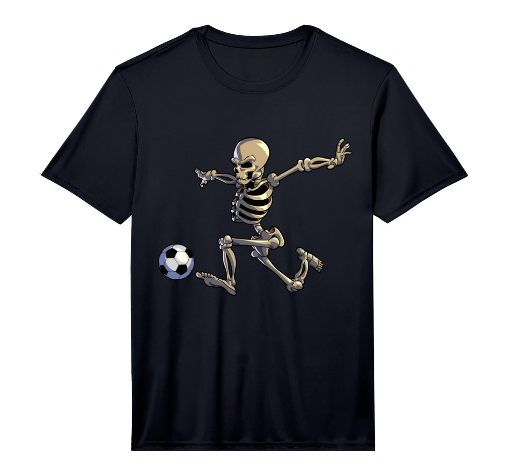 Soccer Skeleton Halloween Soccer T-Shirt - Fun Novelty Design for Adults - T-Shirt, Sweatshirt, Hoodie