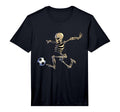 Soccer Skeleton Halloween Soccer T-Shirt - Fun Novelty Design for Adults - T-Shirt, Sweatshirt, Hoodie