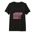 Modern Soccer Senior 2026 Emblem Tri Blend T-Shirt - Unique Graphic Unisex - T-Shirt, Sweatshirt, Hoodie