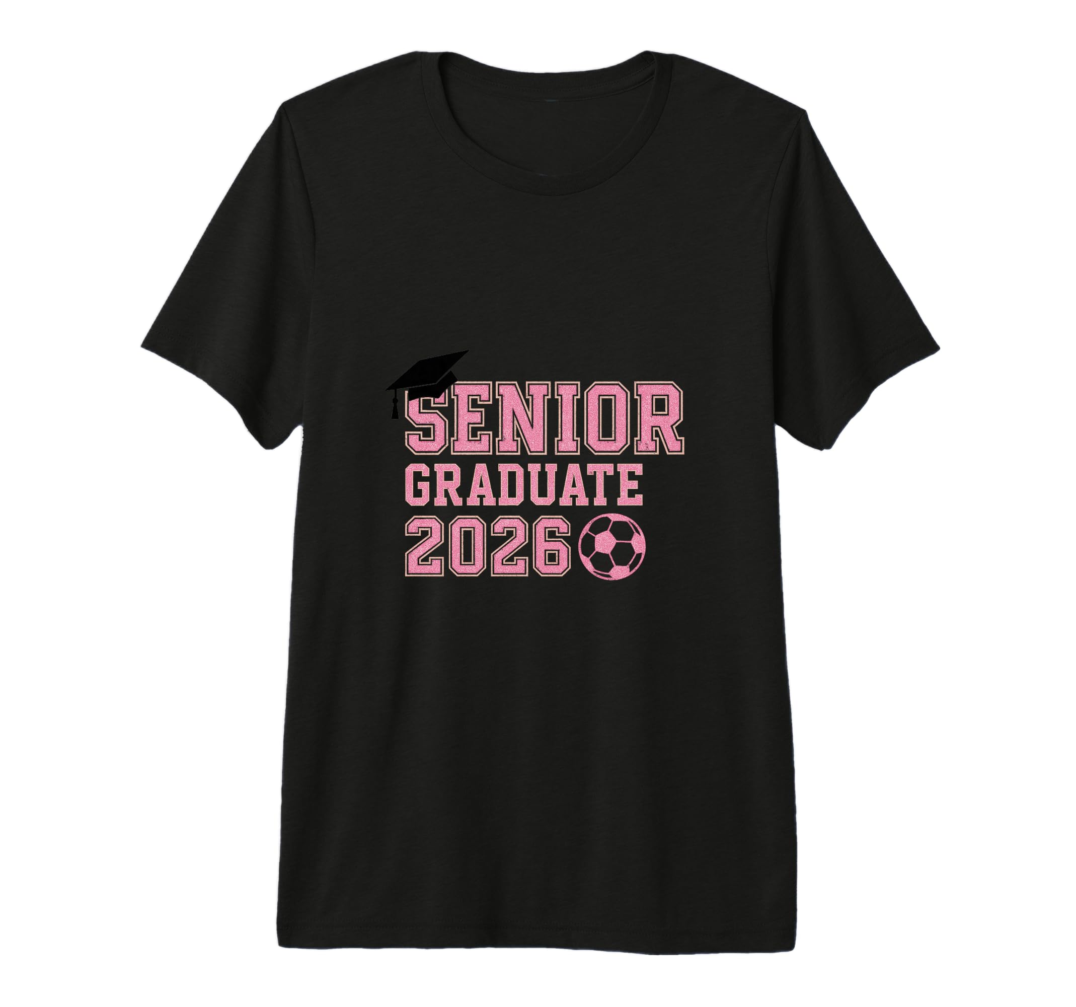 Modern Soccer Senior 2026 Emblem Tri Blend T-Shirt - Unique Graphic Unisex - T-Shirt, Sweatshirt, Hoodie