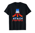 Atari Red White And Blue Chrome Video Game T-Shirt - Trendy Graphic Unisex - T-Shirt, Sweatshirt, Hoodie