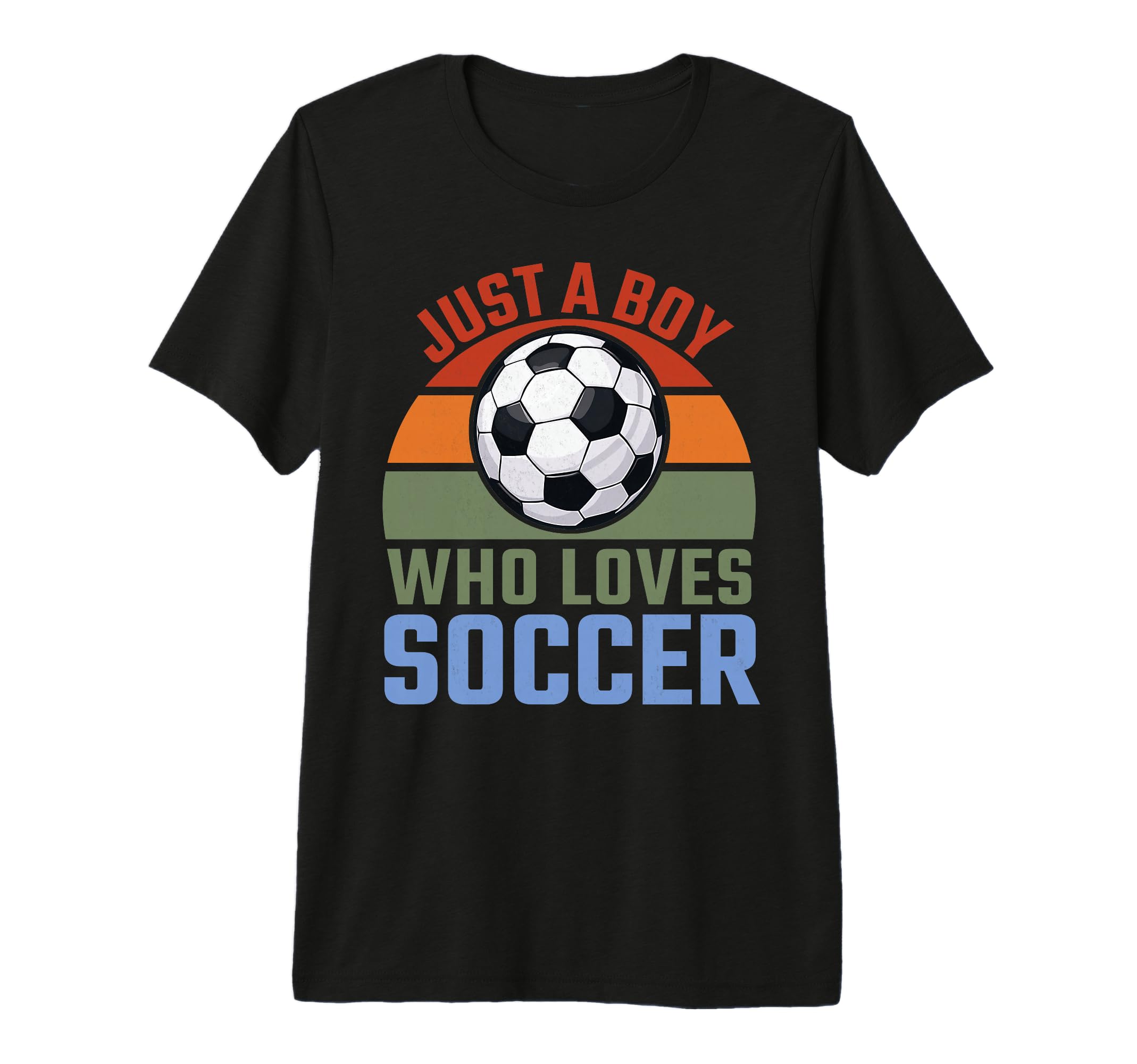 Just Who Loves Soccer Soccer Player T-Shirt - Minimalist Print for Adults - T-Shirt, Sweatshirt, Hoodie