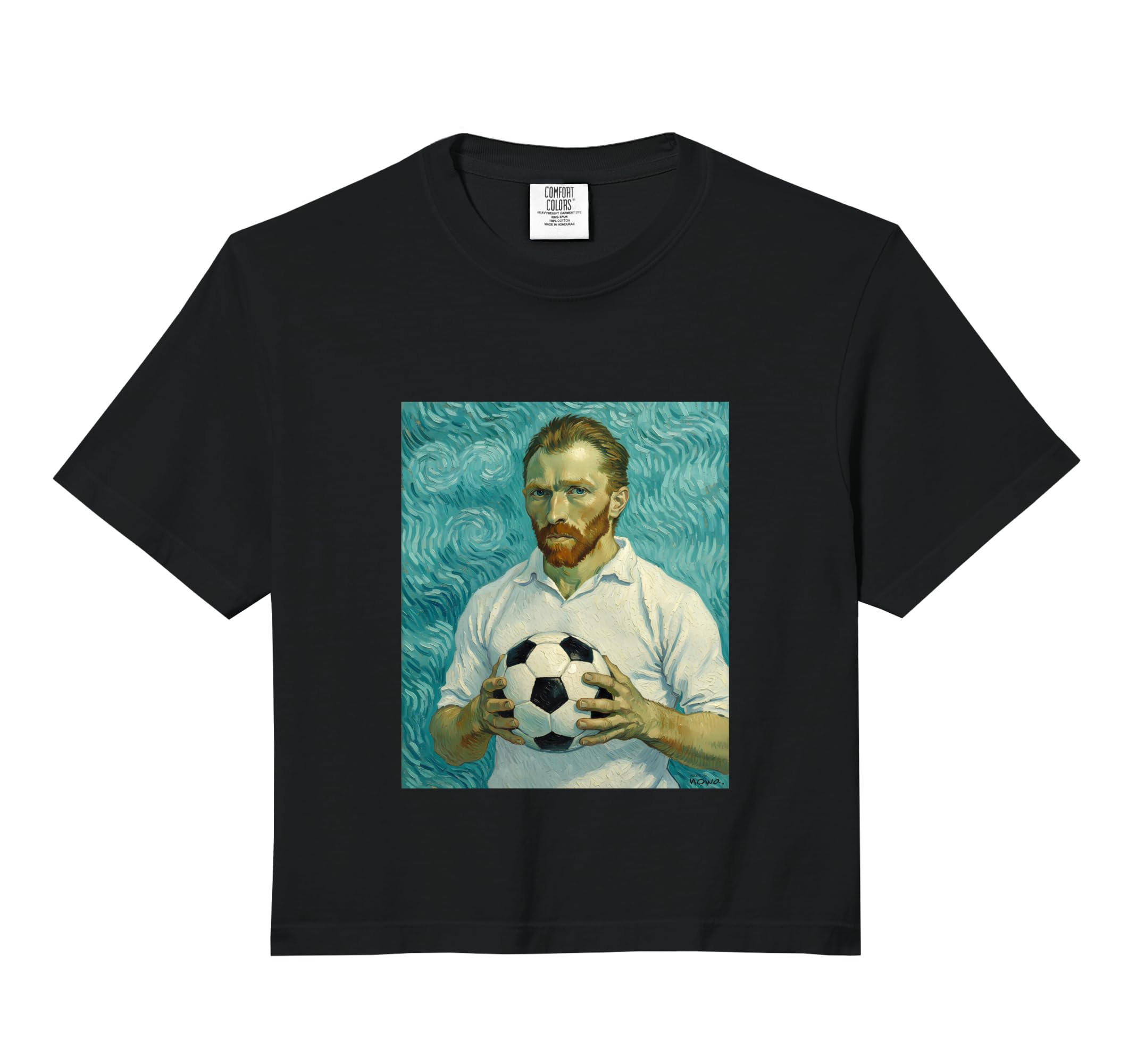 Vincent Loves Football And Soccer White T-Shirt - Aesthetic Graphic Unisex - T-Shirt, Sweatshirt, Hoodie