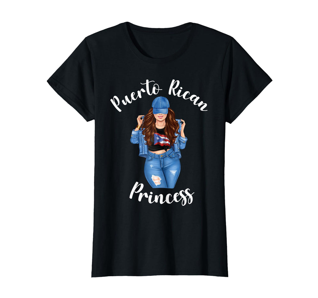 Puerto Rican Princess Latin Pride Proud T-Shirt - Unique Graphic for Adults - T-Shirt, Sweatshirt, Hoodie