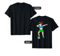 Dabbing Soccer Uzbekistan Jersey T-Shirt - Graphic Print Men Women - T-Shirt, Sweatshirt, Hoodie