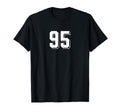 Number 95 80S 90S Soccer Team Jersey T-Shirt - Novelty Apparel Unisex - T-Shirt, Sweatshirt, Hoodie