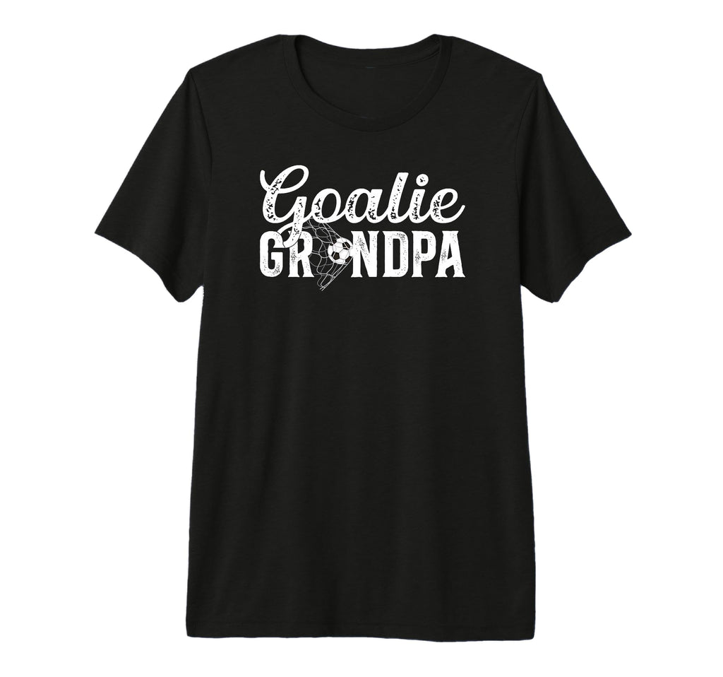 Mens Soccer Goalie Grandpa Soccer T-Shirt - Casual Everyday Wear Men Women - T-Shirt, Sweatshirt, Hoodie