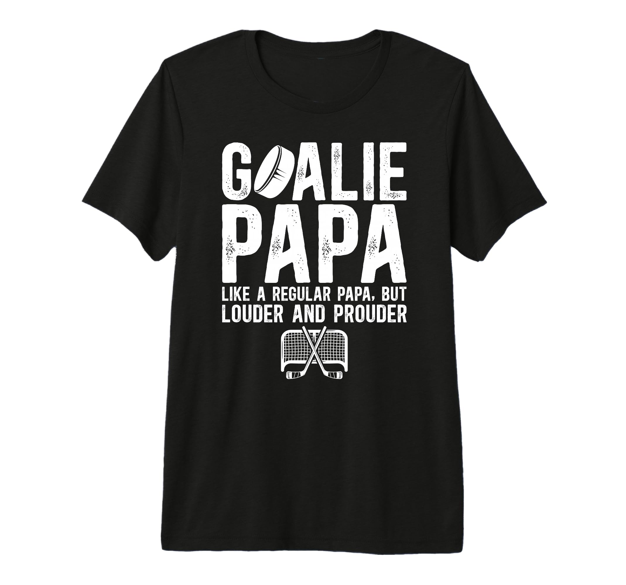 Mens Hockey Goalie Papa Ice Hockey T-Shirt - Streetwear Style Unisex - T-Shirt, Sweatshirt, Hoodie