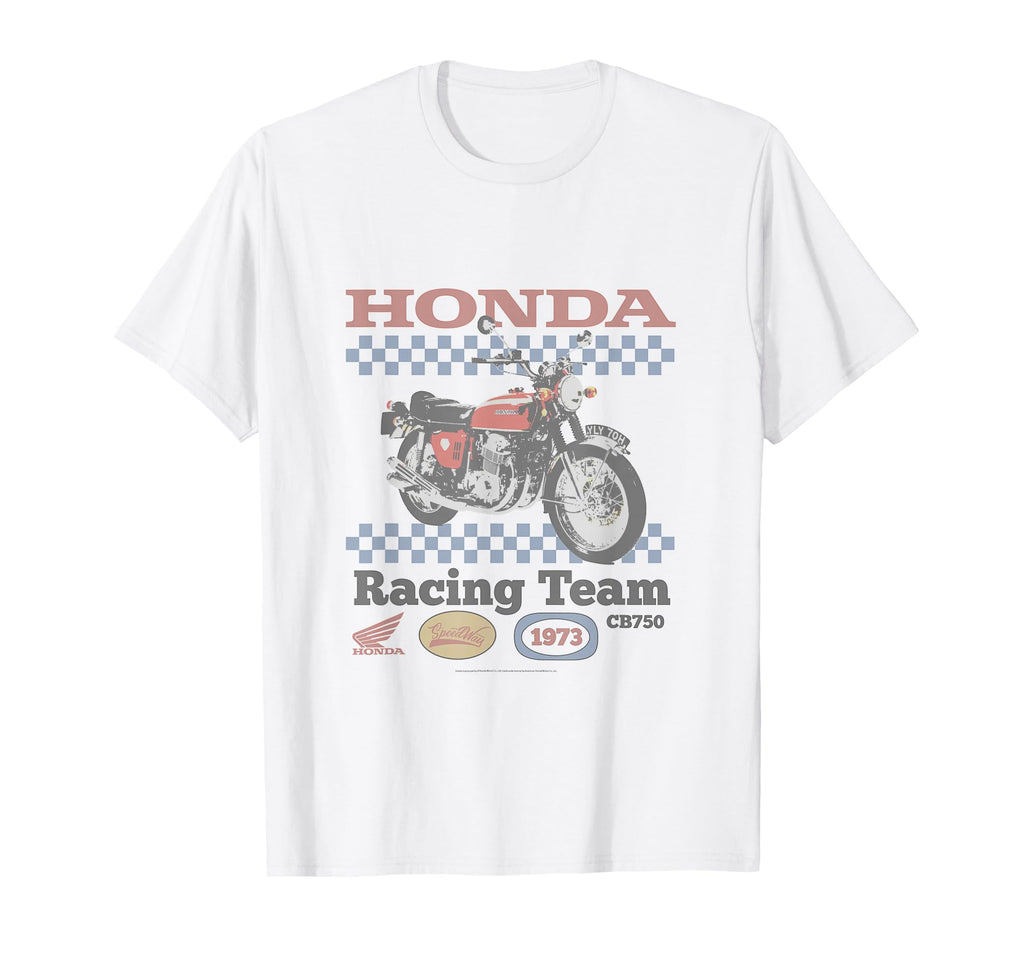 Honda Powersports Cb750 Racing Team T-Shirt - Minimalist Print for Adults - T-Shirt, Sweatshirt, Hoodie