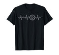 Soccer Heartbeat Soccer Ball Ecg Pulse T-Shirt - Unique Graphic Men Women - T-Shirt, Sweatshirt, Hoodie