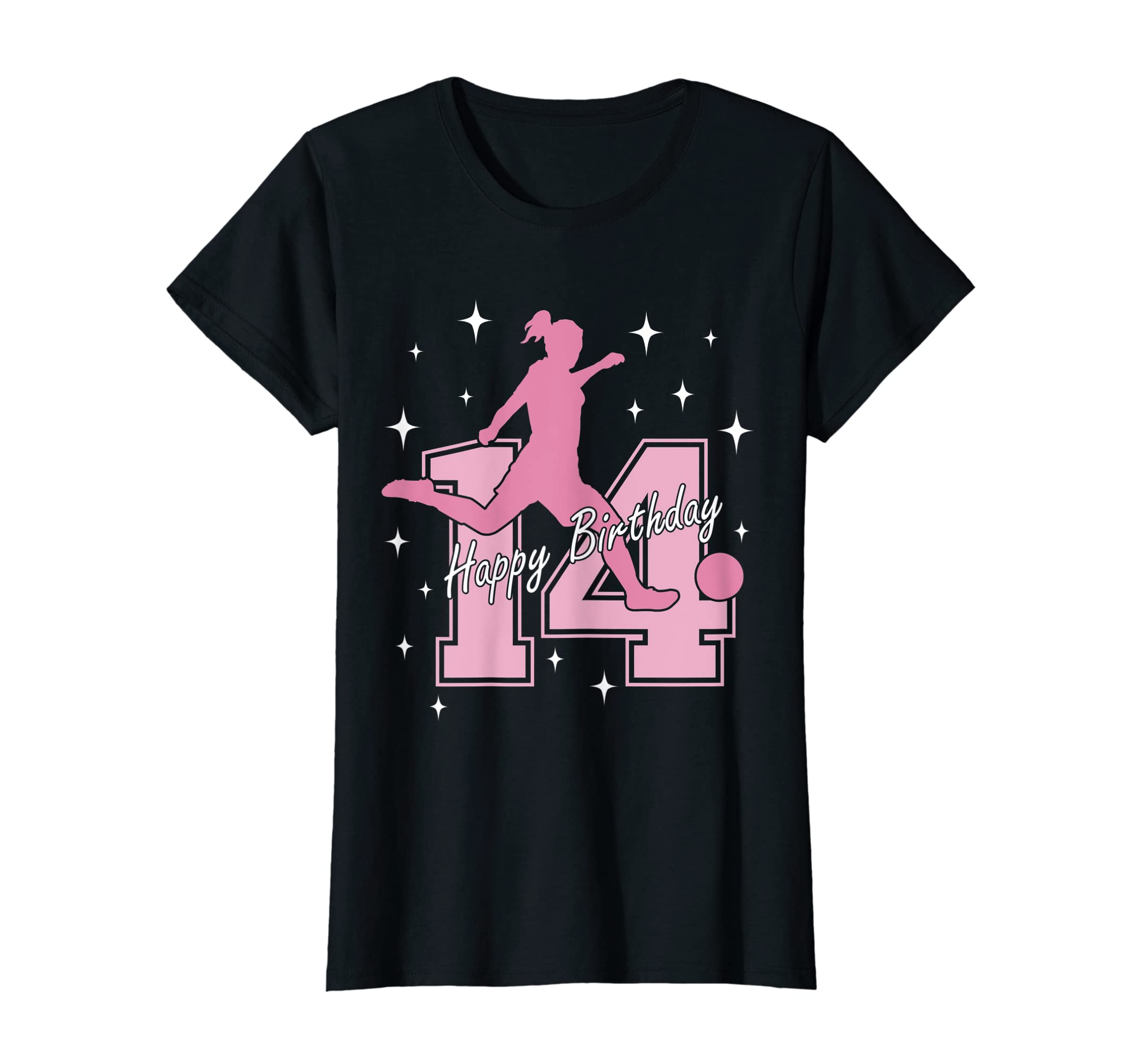 14Th Birthday Soccer Playing T-Shirt - Trendy Graphic Unisex - T-Shirt, Sweatshirt, Hoodie