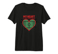 My Heart Is That Field Soccer Fan T-Shirt - Unique Graphic Men Women - T-Shirt, Sweatshirt, Hoodie