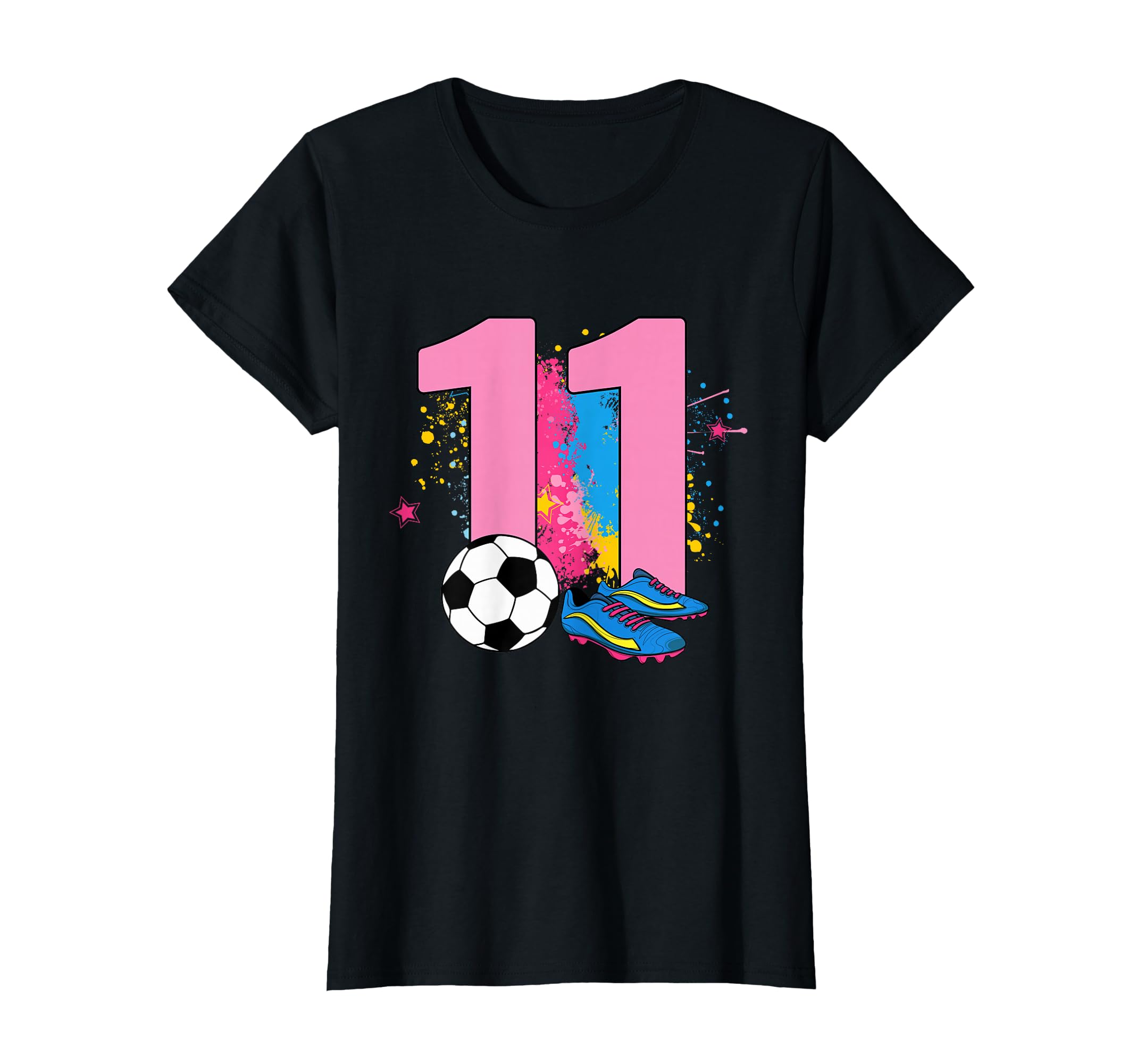 11Th Birthday Soccer Player Football 11 T-Shirt - Aesthetic Graphic Unisex - T-Shirt, Sweatshirt, Hoodie