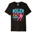 70S 80S Roller Skating Is My Cardio T-Shirt - Custom Art Print Unisex - T-Shirt, Sweatshirt, Hoodie