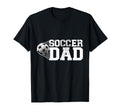 Soccer Dad Fatherhood Papa Soccer Player T-Shirt - Minimalist Print Unisex - T-Shirt, Sweatshirt, Hoodie