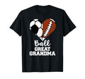 Ball Great Grandma Heart Funny T-Shirt - Fun Novelty Design Men Women - T-Shirt, Sweatshirt, Hoodie