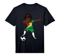Dabbing Soccer Guyana Guyanese Georgetown T-Shirt - Novelty Apparel Unisex - T-Shirt, Sweatshirt, Hoodie