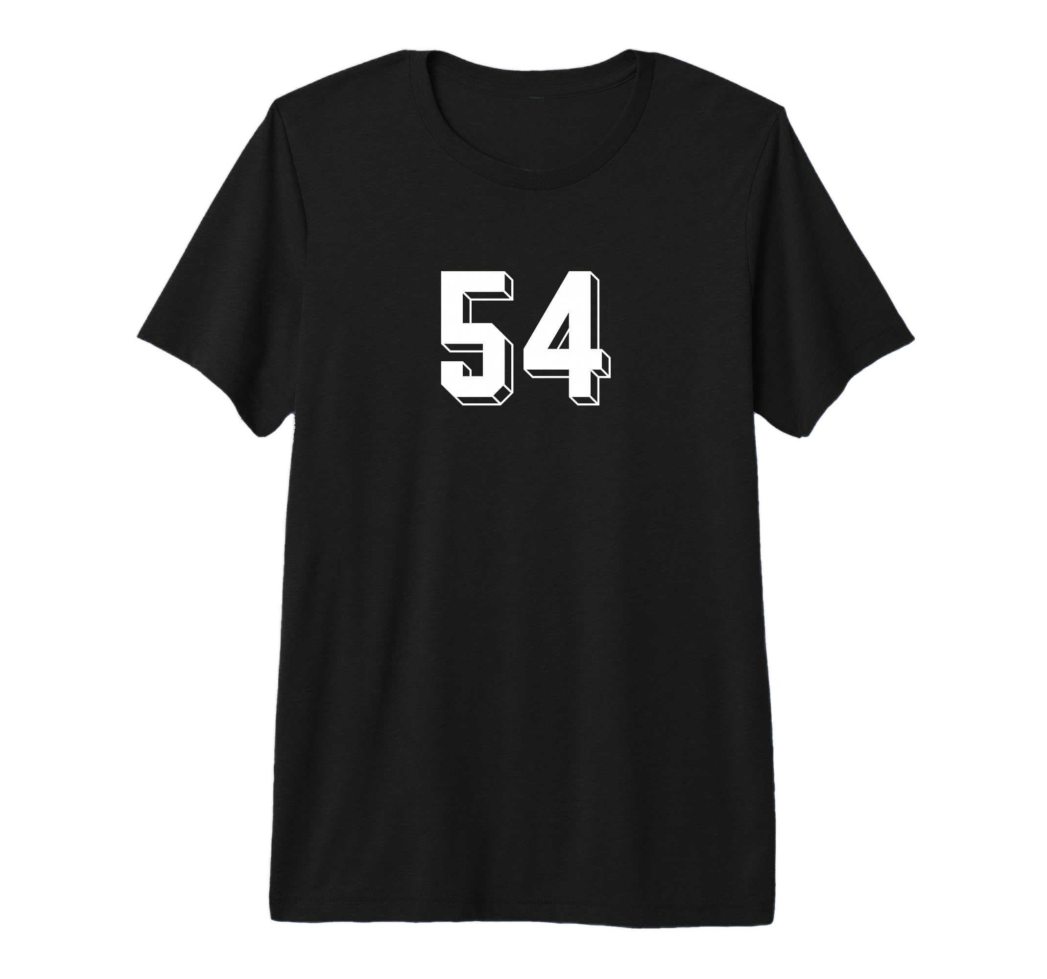 Number 54 80S 90S Soccer Team Jersey T-Shirt - Unique Graphic for Adults - T-Shirt, Sweatshirt, Hoodie