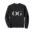 Og Original Gangster Old School Street Sweatshirt - Graphic Print Unisex - T-Shirt, Sweatshirt, Hoodie