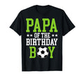 Papa Birthday Soccer Player Matching T-Shirt - Trendy Graphic Unisex - T-Shirt, Sweatshirt, Hoodie