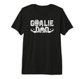 Mens Ice Hockey Goalie Dad Hockey T-Shirt - Unique Graphic Men Women - T-Shirt, Sweatshirt, Hoodie