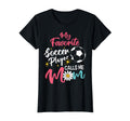 My Favorite Player Calls Me Mom Soccer T-Shirt - Unique Graphic for Adults - T-Shirt, Sweatshirt, Hoodie