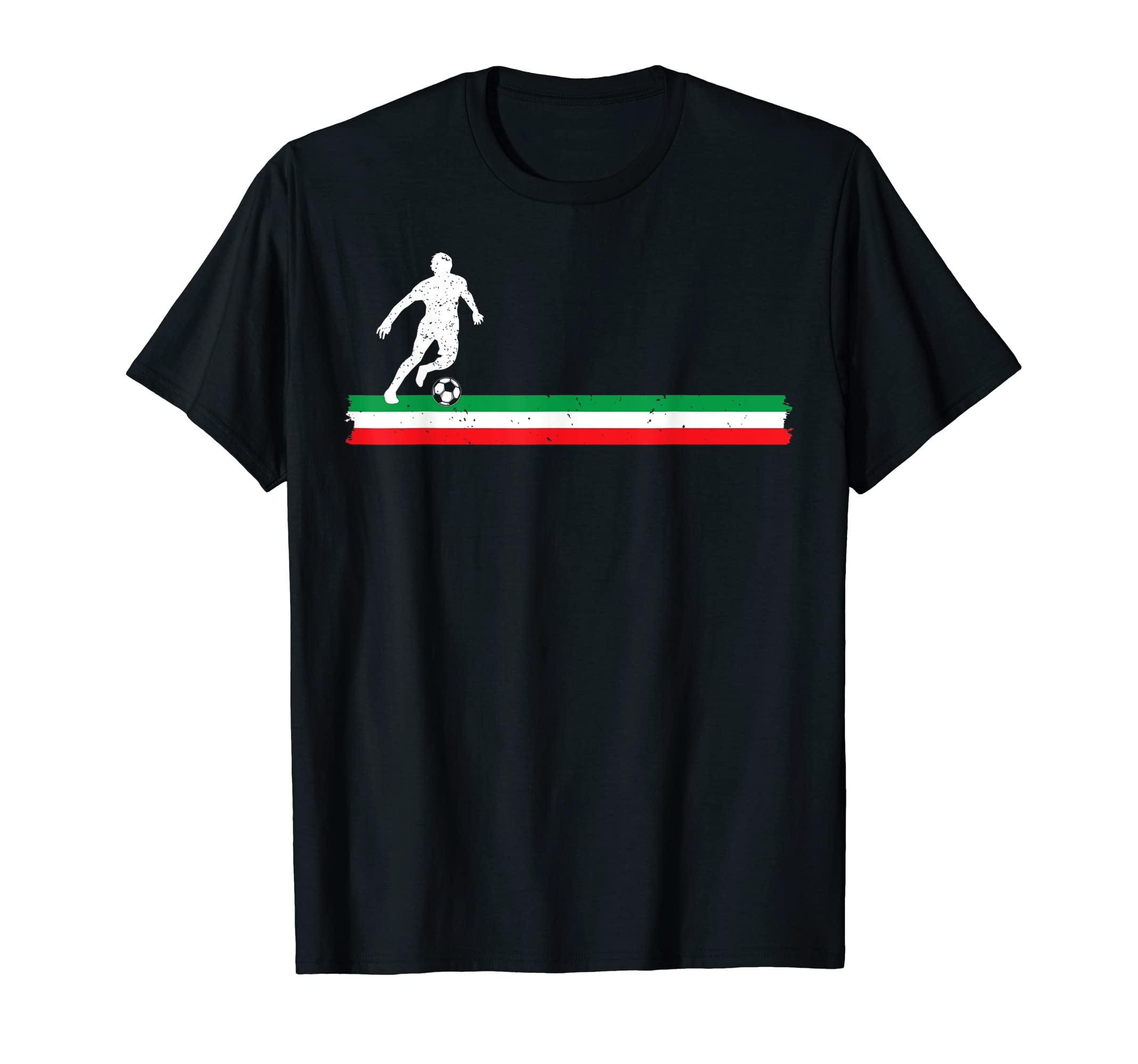 Italian Soccer Player Italy Flag T-Shirt - Fun Novelty Design Unisex - T-Shirt, Sweatshirt, Hoodie