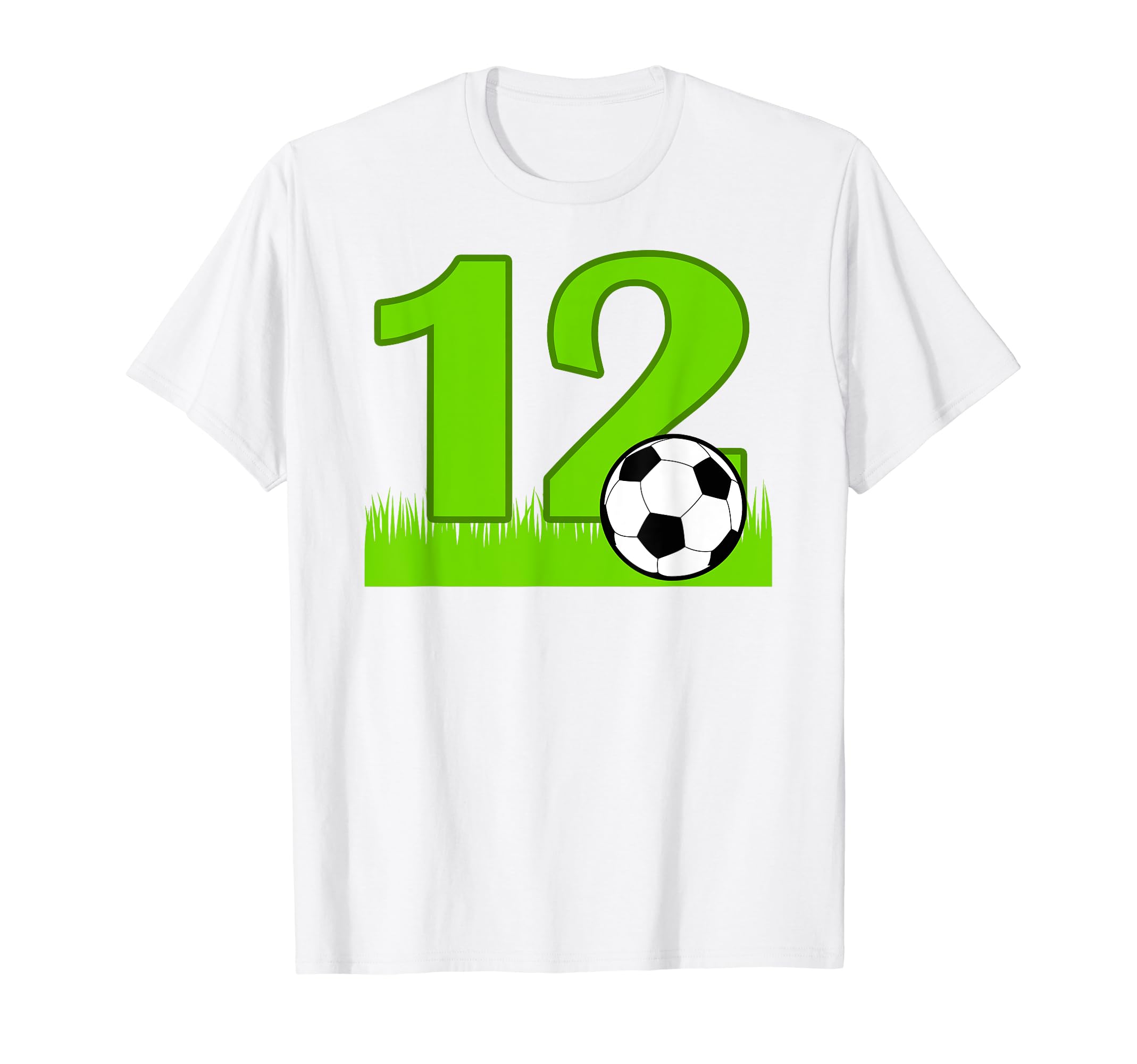 12Th Birthday Soccer 12 Years Old T-Shirt - Streetwear Style Unisex - T-Shirt, Sweatshirt, Hoodie