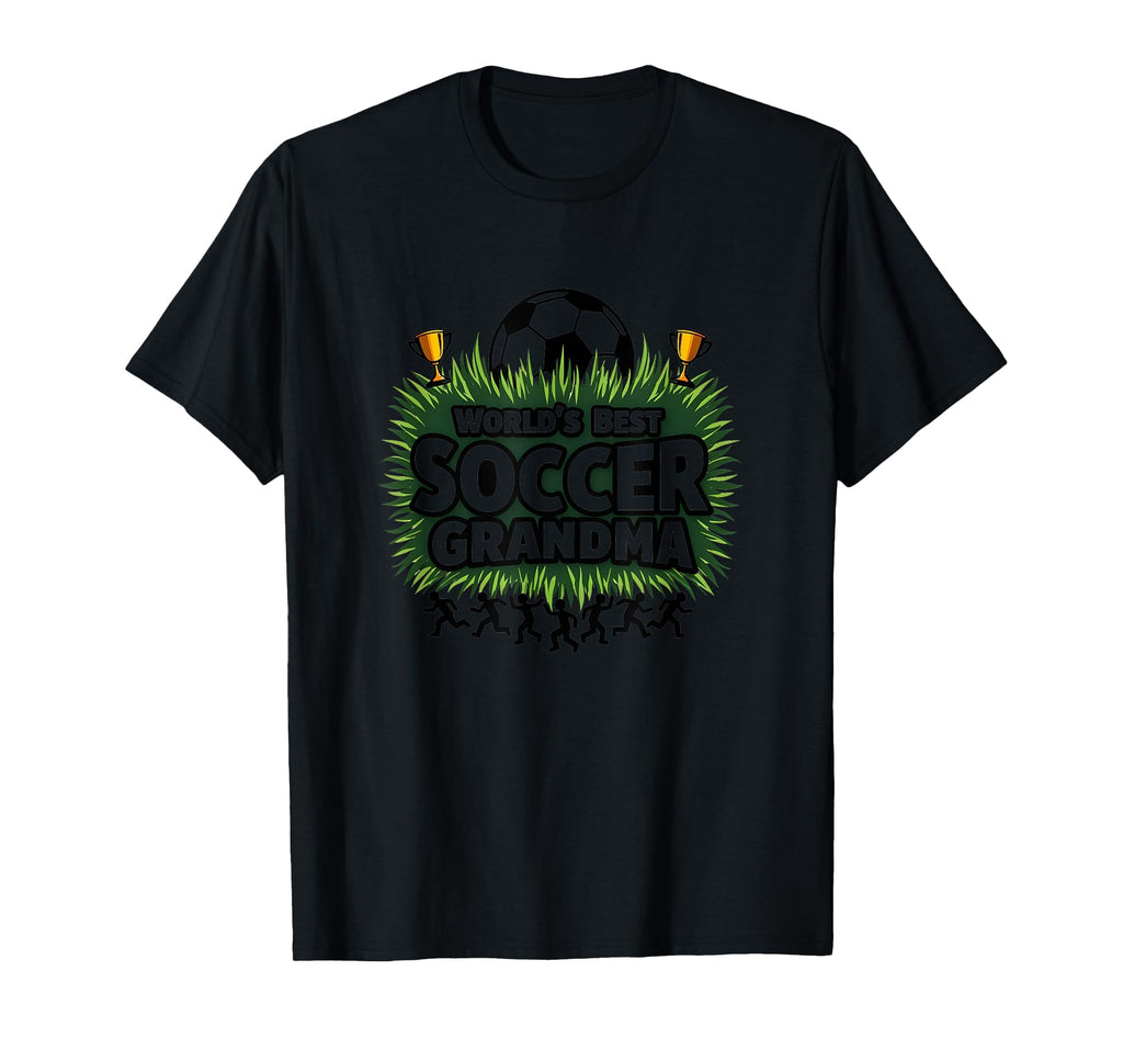 Worlds Best Soccer Grandma Champion T-Shirt - Unique Graphic for Adults - T-Shirt, Sweatshirt, Hoodie