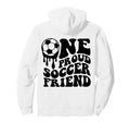 Proud Soccer Friend Soccer Ball Hoodie - Fun Novelty Design for Adults - T-Shirt, Sweatshirt, Hoodie