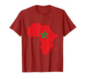 I Love Morocco Flag Africa Map T-Shirt - Fun Novelty Design for Adults - T-Shirt, Sweatshirt, Hoodie