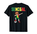 Dabbing Soccer Senegal Soccer Fan Jersey T-Shirt - Graphic Print Unisex - T-Shirt, Sweatshirt, Hoodie