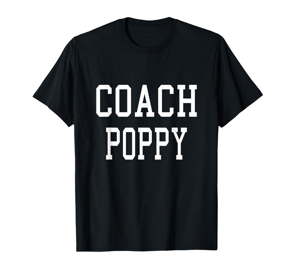 Coach Poppy Custom Football Soccer T-Shirt - Fun Novelty Design Unisex - T-Shirt, Sweatshirt, Hoodie