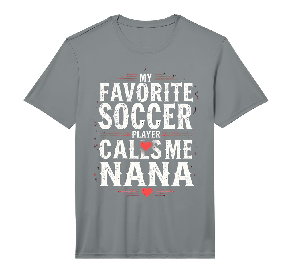 Proud Soccer Nana Funny Grandma Lover T-Shirt - Graphic Print for Adults - T-Shirt, Sweatshirt, Hoodie