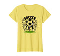 Soccer Mom Life Fun Sports Fan Mothers T-Shirt - Custom Art Print Unisex - T-Shirt, Sweatshirt, Hoodie