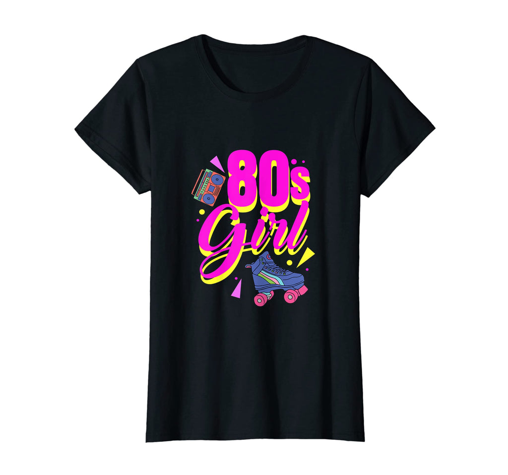 Womens 80S 1980S Eighties Roller T-Shirt - Casual Everyday Wear Unisex - T-Shirt, Sweatshirt, Hoodie