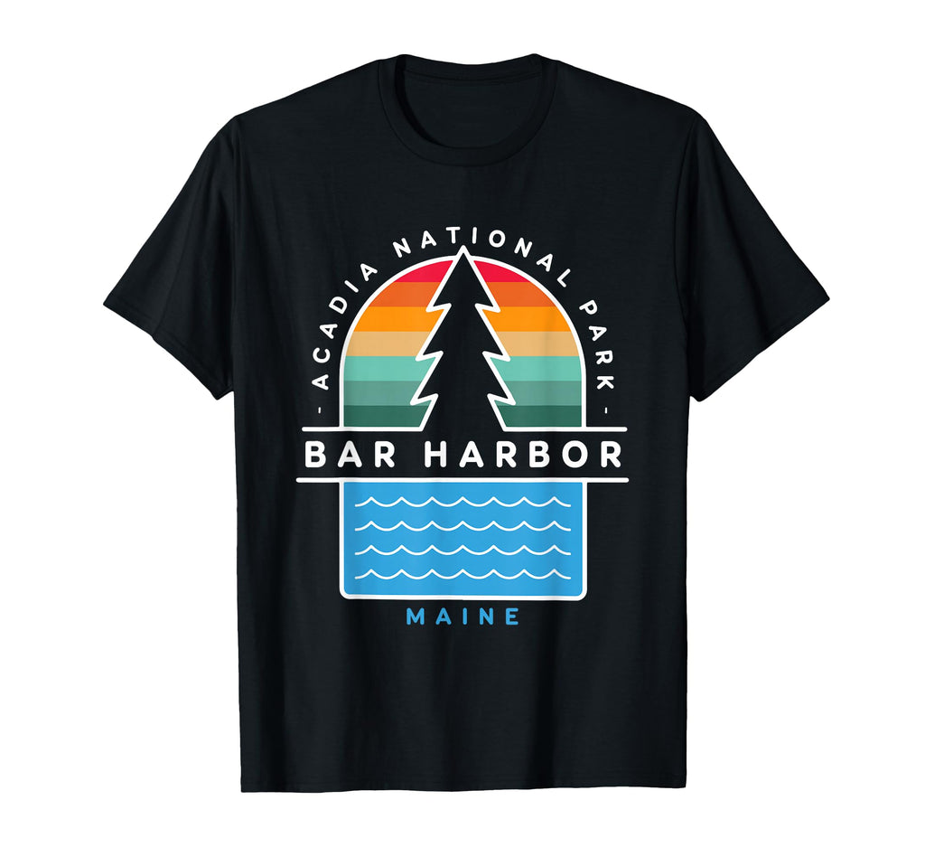 Bar Harbor Maine Acadia National Park T-Shirt - Novelty Apparel Men Women - T-Shirt, Sweatshirt, Hoodie