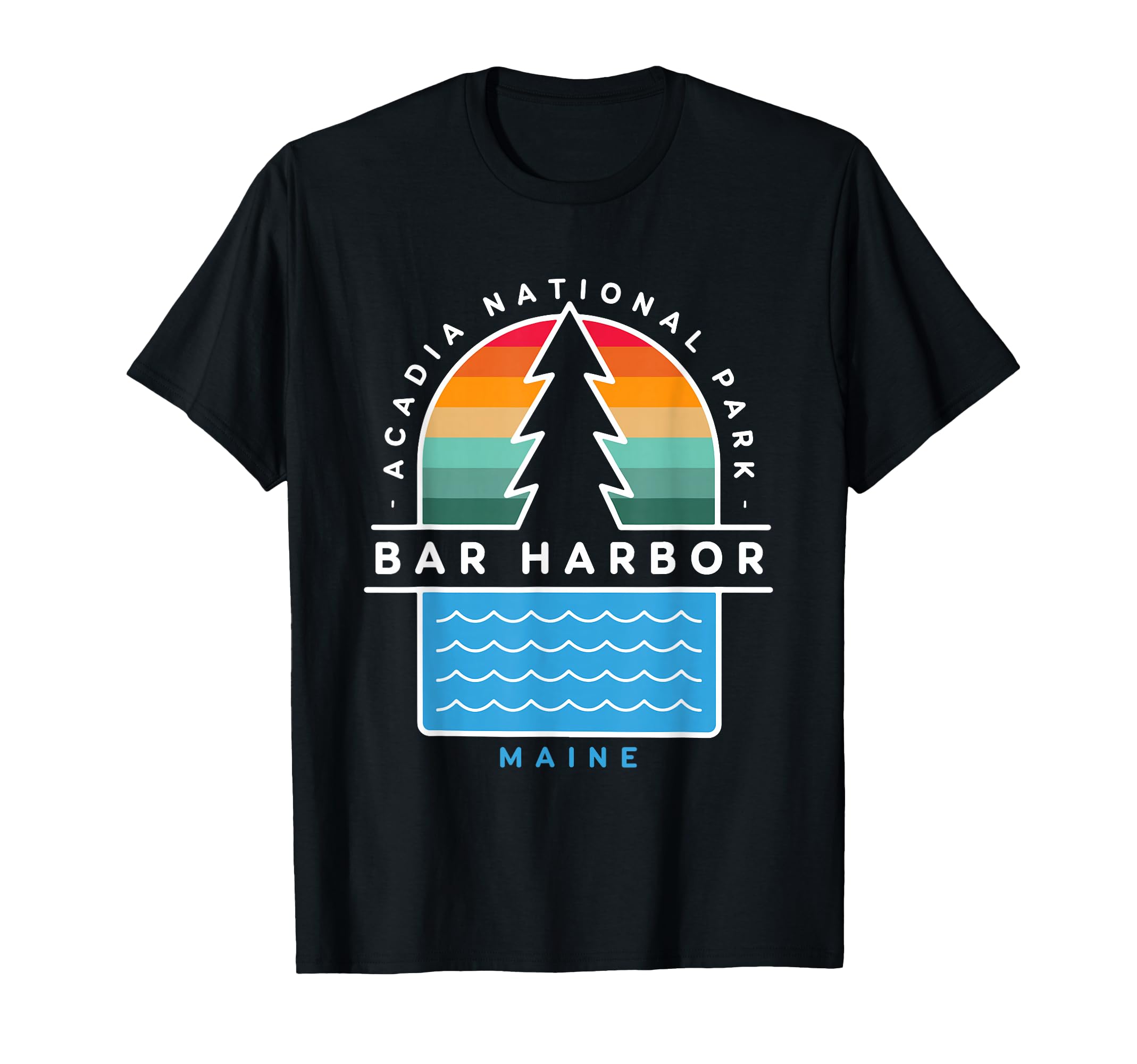 Bar Harbor Maine Acadia National Park T-Shirt - Novelty Apparel Men Women - T-Shirt, Sweatshirt, Hoodie