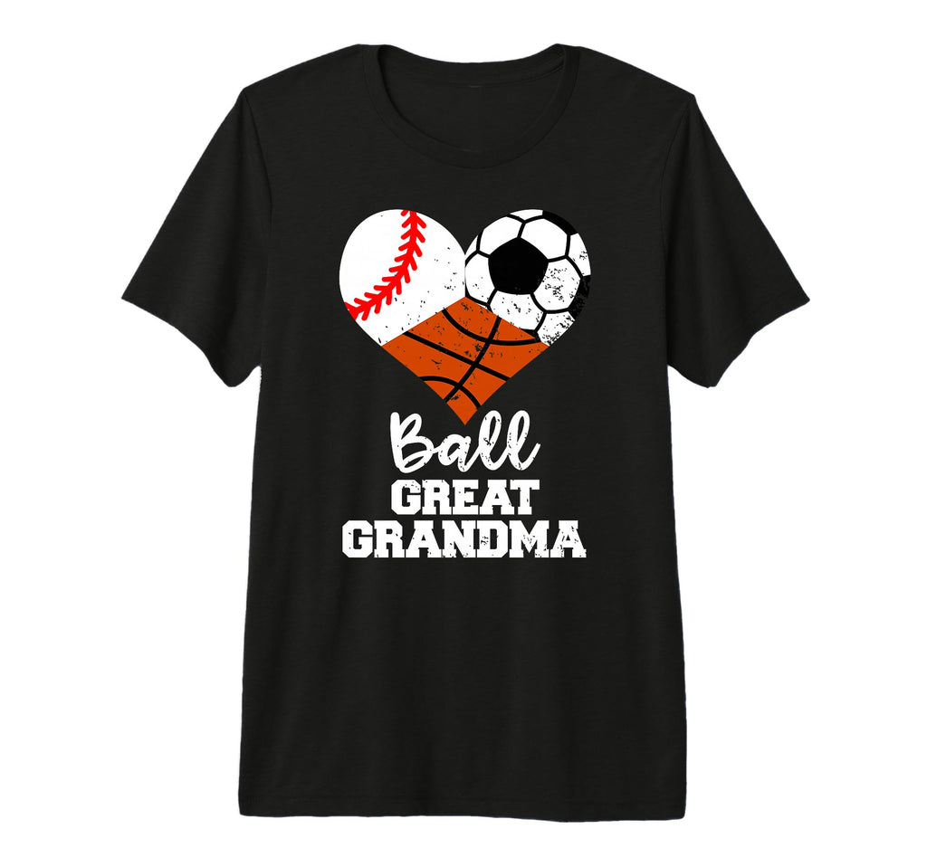 Ball Great Grandma Heart Baseball T-Shirt - Custom Art Print for Adults - T-Shirt, Sweatshirt, Hoodie