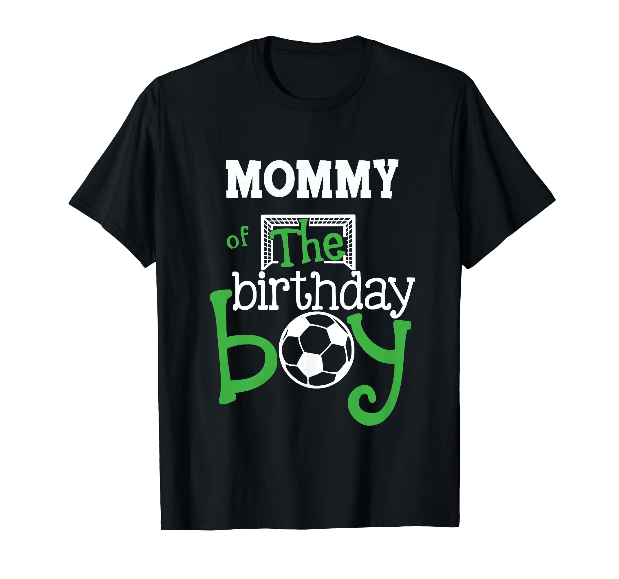 Mommy Birthday Soccer Player Matching T-Shirt - Custom Art Print Unisex - T-Shirt, Sweatshirt, Hoodie