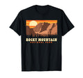 Rocky Mountain National Park Sunset T-Shirt - Unique Graphic Men Women - T-Shirt, Sweatshirt, Hoodie