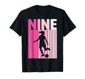 Nine Soccer 9Th Bday Party 9 Years Old T-Shirt - Streetwear Style Men Women - T-Shirt, Sweatshirt, Hoodie