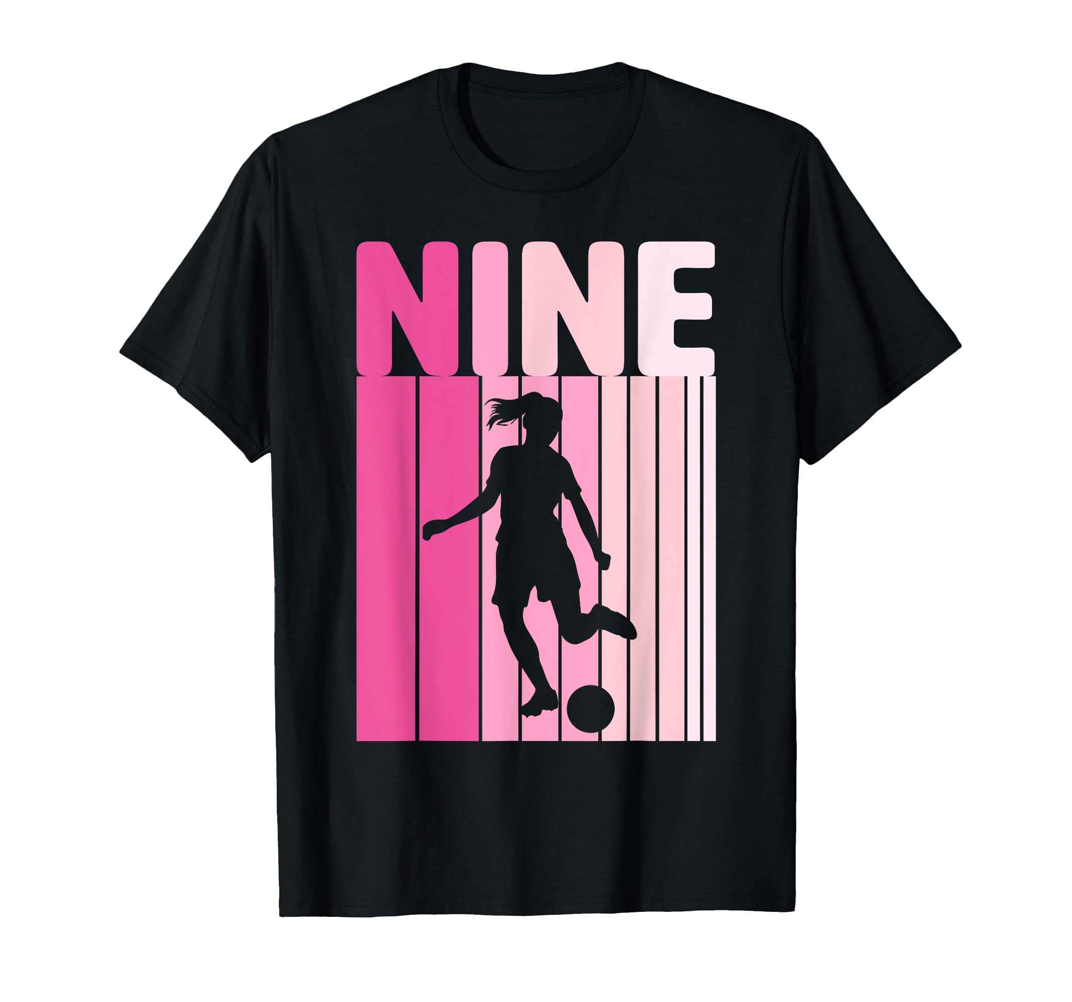 Nine Soccer 9Th Bday Party 9 Years Old T-Shirt - Streetwear Style Men Women - T-Shirt, Sweatshirt, Hoodie