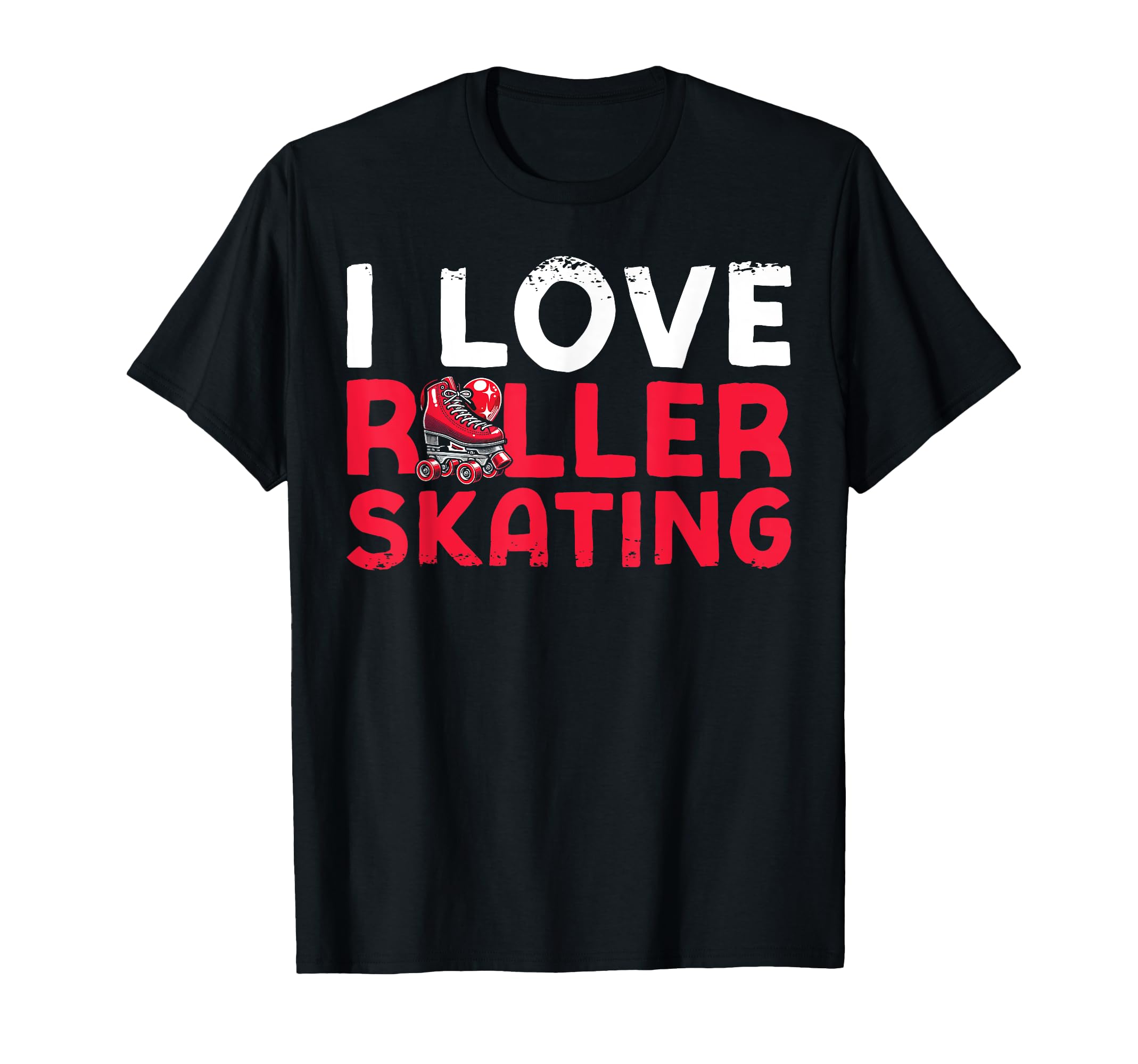 Roller Skating Skate 1970S I Love Roller T-Shirt - Novelty Apparel Unisex - T-Shirt, Sweatshirt, Hoodie