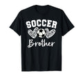 Soccer Brother Matching Family Soccer T-Shirt - Aesthetic Graphic Men Women - T-Shirt, Sweatshirt, Hoodie