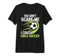 Coaching Soccer Dad Coach Soccer Coach Tri T-Shirt - Graphic Print Unisex - T-Shirt, Sweatshirt, Hoodie