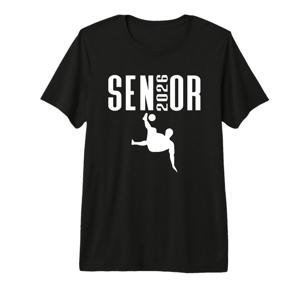 Class 2026 Senior Sports Themed Soccer T-Shirt - Trendy Graphic for Adults - T-Shirt, Sweatshirt, Hoodie